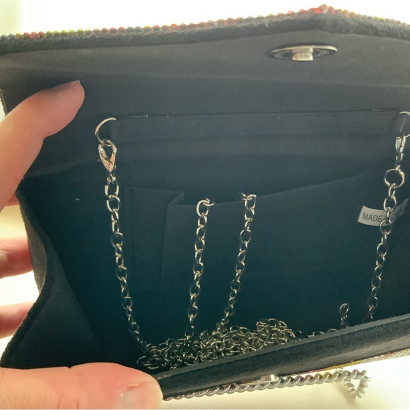 Rainbow sparkle clutch - Picture 3 of 4